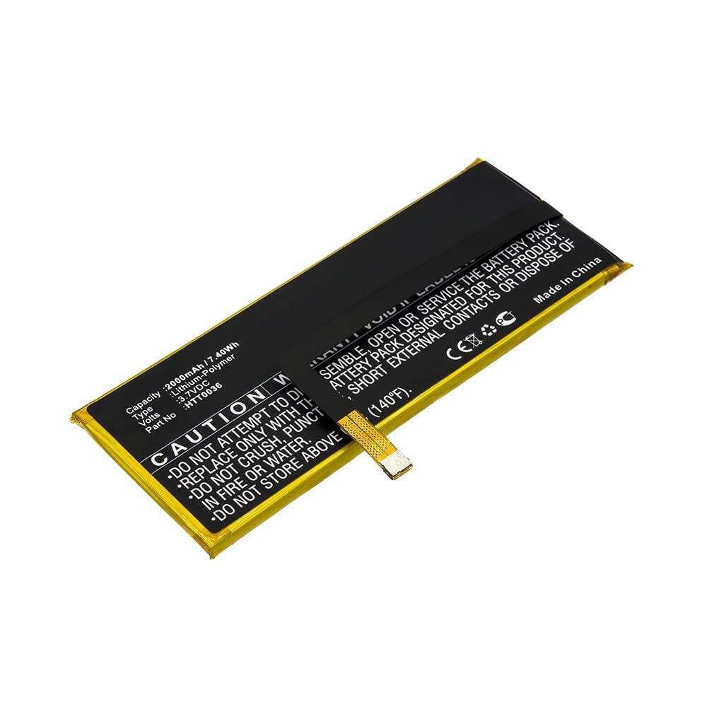 Synergy HTT0036 Battery 2000mAh for Doogee Phones - Long Lasting Power