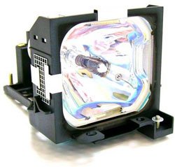 USHIO 5002049 Replacement Projector TV Lamp Bulb - High Precision OEM Part for Home Theater & Business Presentations