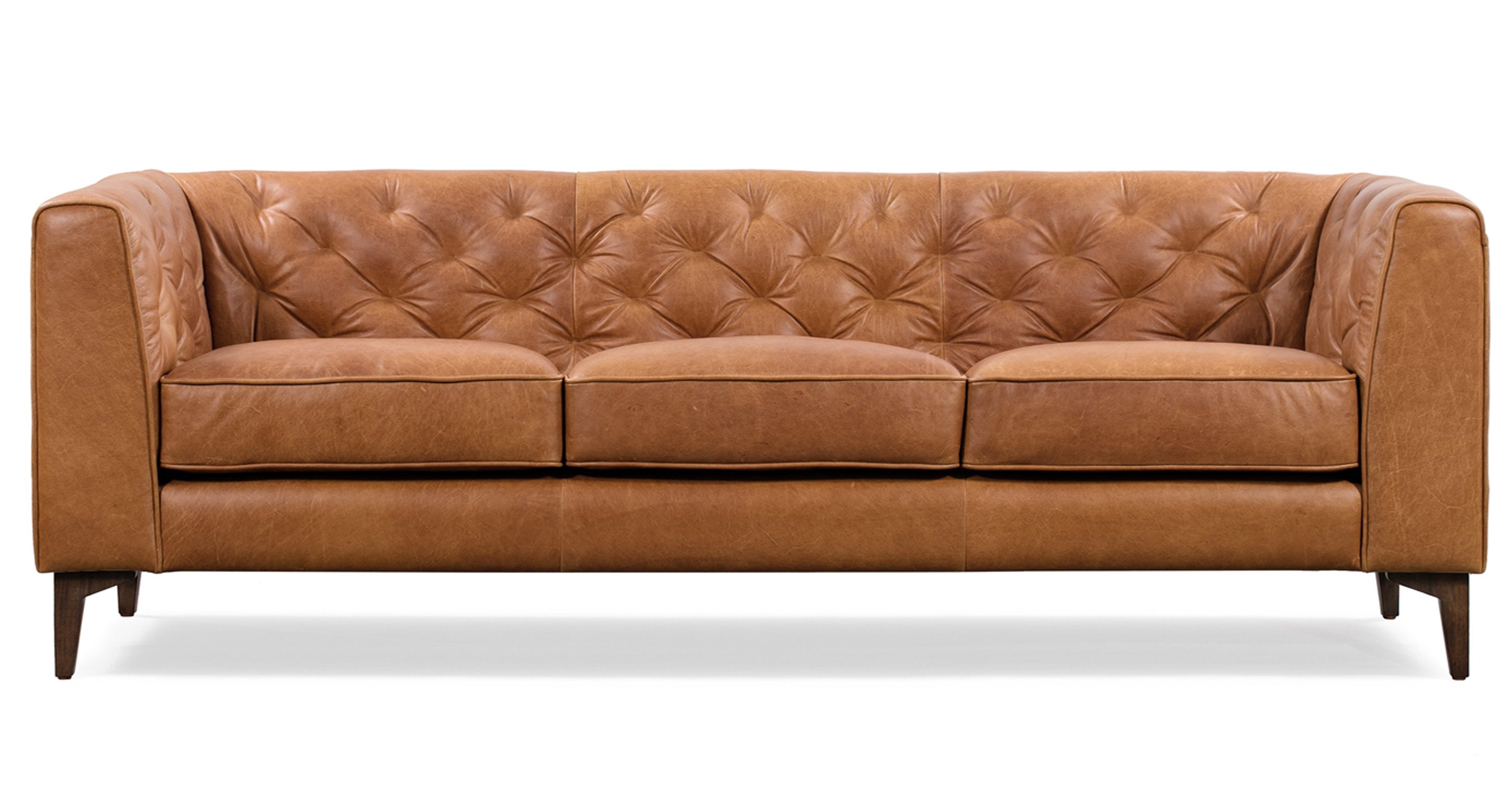 Essex Sofa - Modern Comfortable Couch for Living Room, Lounge & Office - Upholstered Fabric Sectional with Sturdy Frame - Perfect for Relaxing, Entertaining & Small Spaces