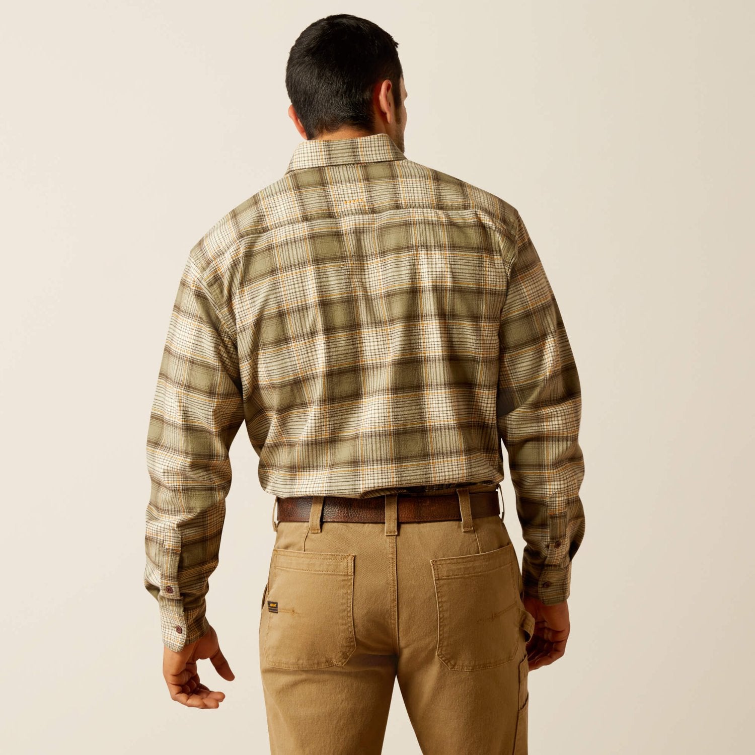 Ariat Men's Rebar Flannel DuraStretch Work Shirt - Comfortable & Durable Button Down for Outdoor Work, Hiking & Casual Wear