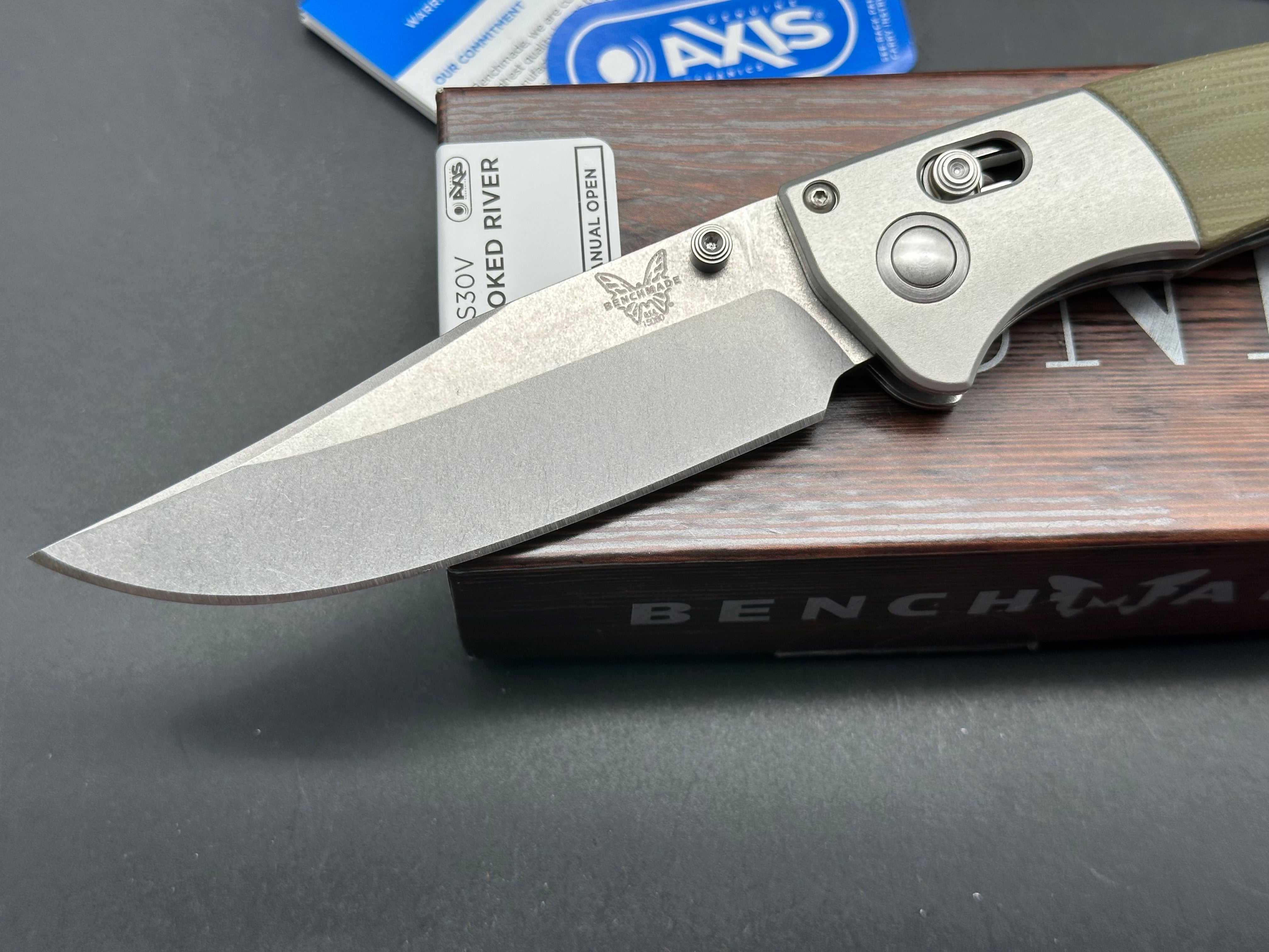 Benchmade Crooked River Custom Knife - 4