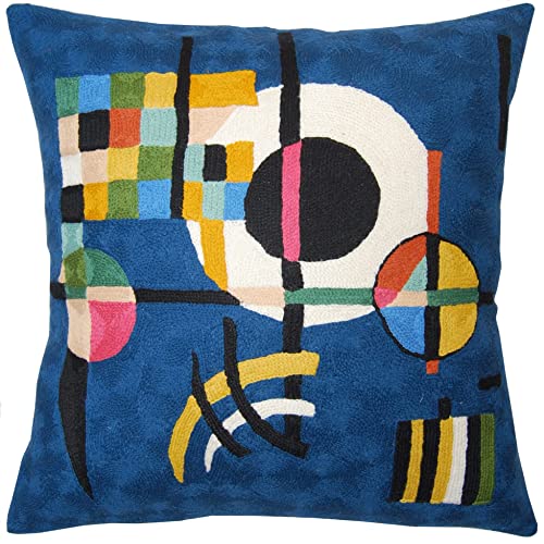 Blue Pillow Cover Counterweights