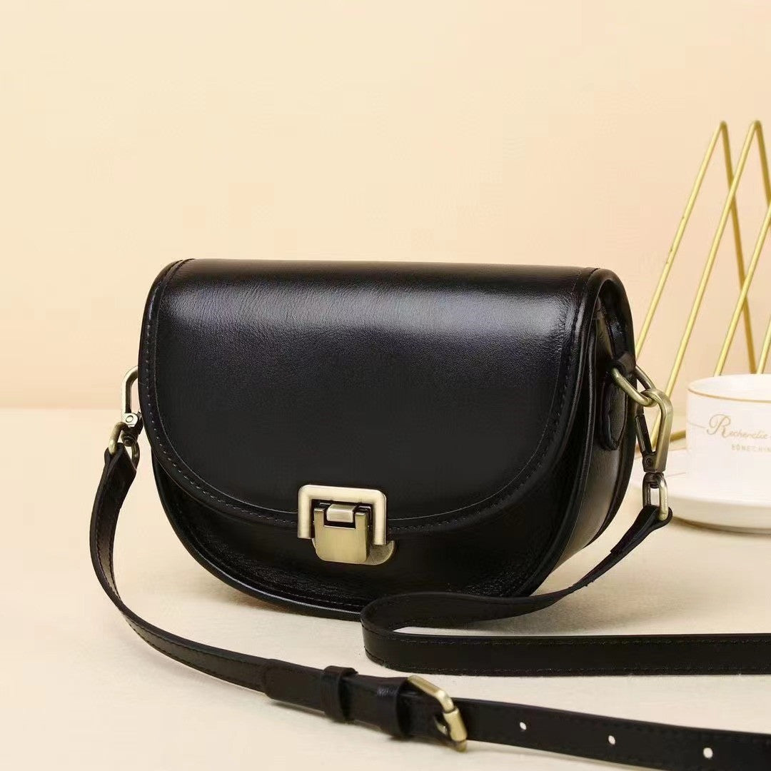 Elegant Flap Saddle Bag for Women - Stylish Crossbody Purse with Adjustable Strap | Perfect for Work, Travel & Everyday Use
