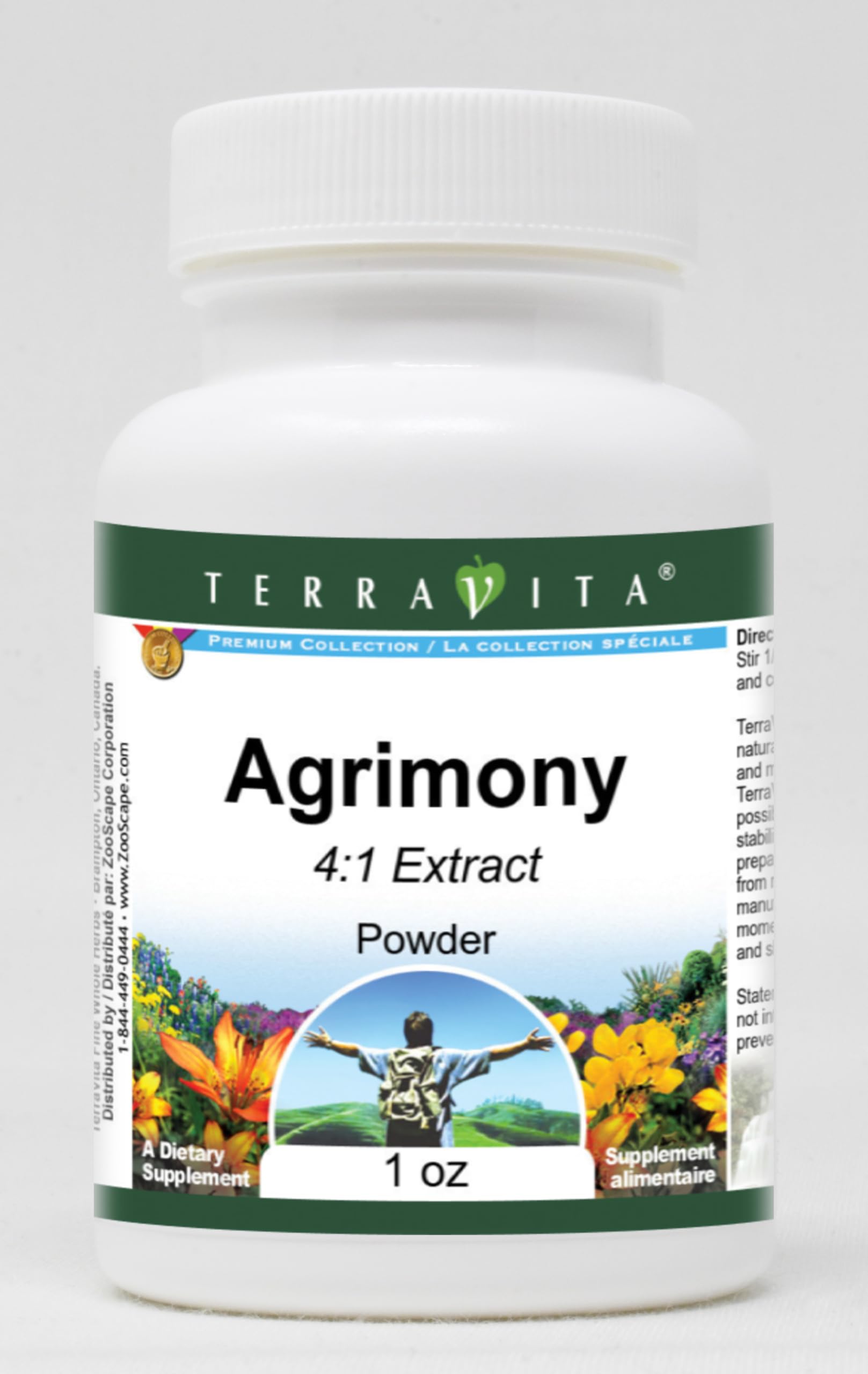 Premium Agrimony 4:1 Extract Powder - 1 oz (ZIN: 518884) | Herbal Supplement for Digestive Support & Wellness | Perfect for Teas, Tinctures & Natural Remedies