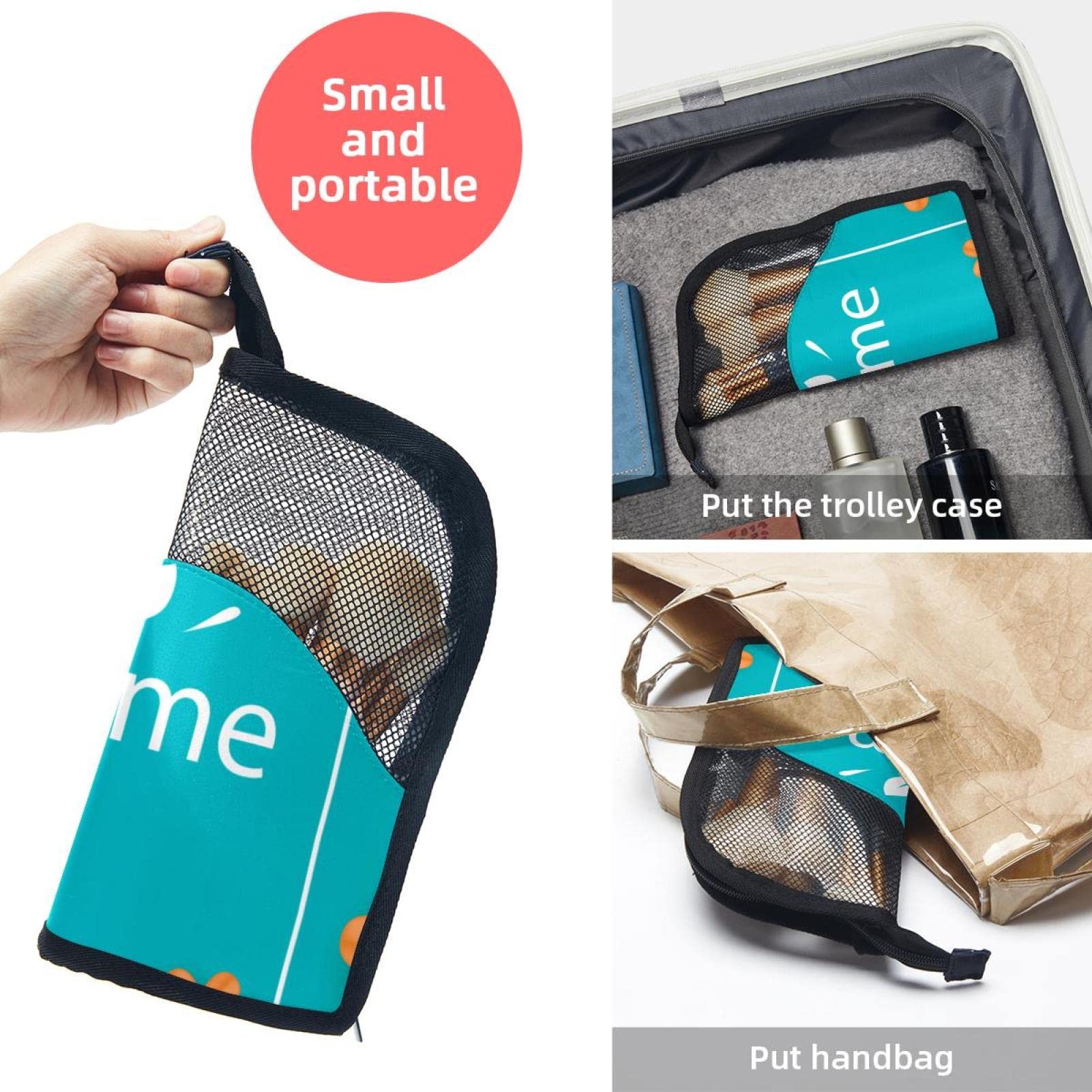 12-Piece Makeup Brush Organizer Bag with Welcome Flower Design - Portable Cosmetic Brush Holder Case for Travel & Home Storage