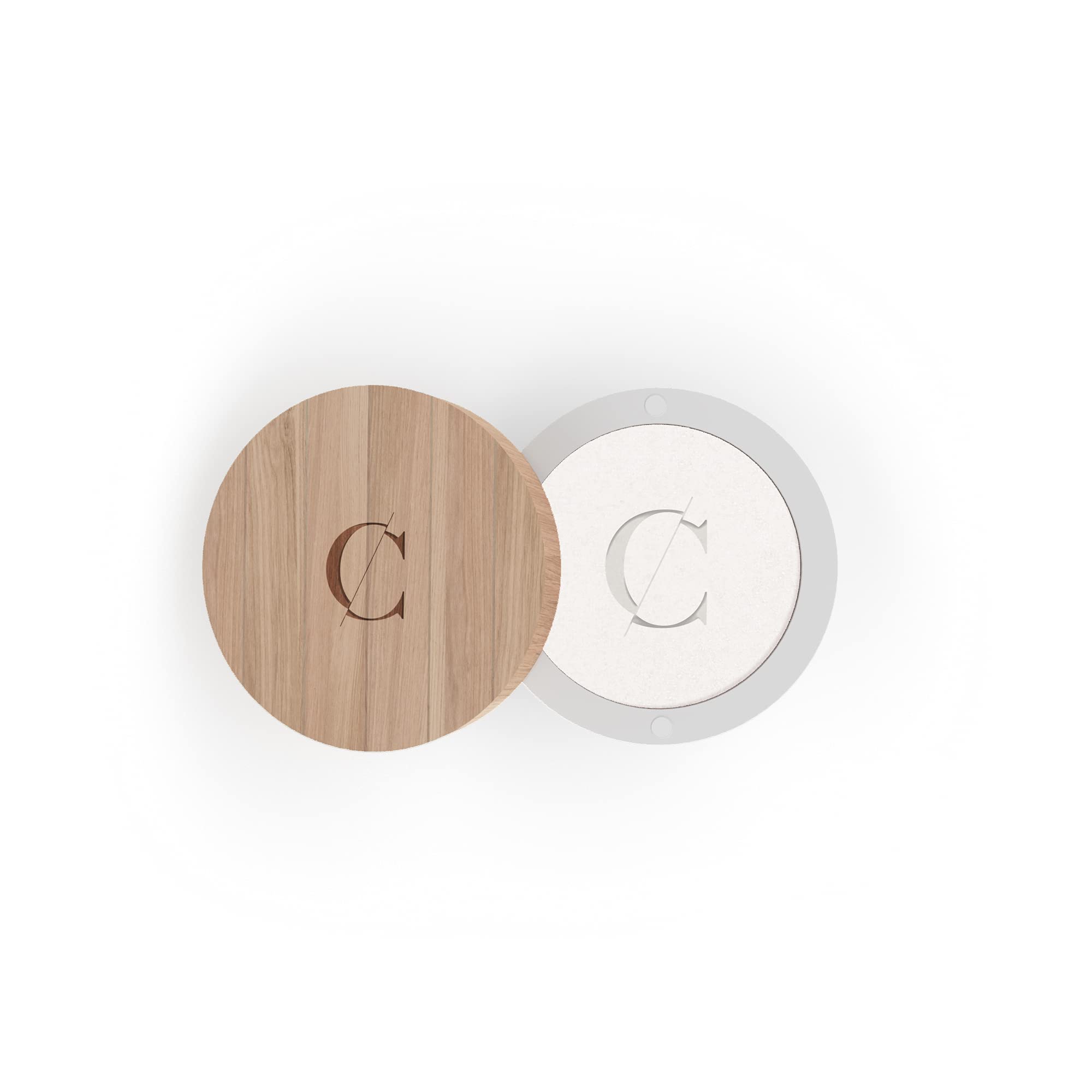 Couleur Caramel Eyeshadow Palette - Shade 025 Blanc Nacre (Pearly White) - Vegan & Cruelty-Free Makeup for Natural & Glam Looks - Perfect for Daytime Office Wear & Evening Parties