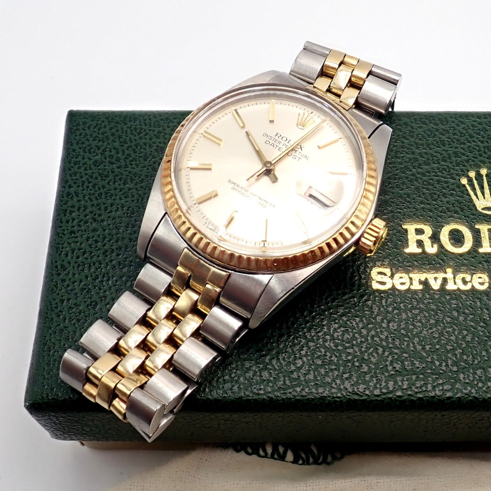 Rolex Oyster Perpetual Datejust 36mm Men's Watch - Stainless Steel & 18K Gold Jubilee Bracelet - Luxury Dress Watch for Business & Formal Occasions