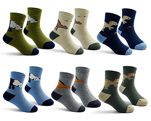 Cute Dinosaur 6 Pairs 9032/Boys