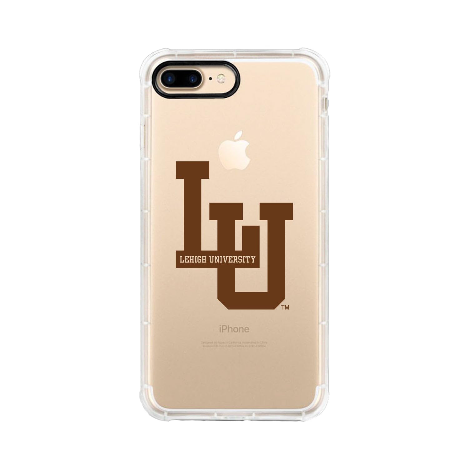 OTM Essentials Rugged Phone Case for iPhone 13 Pro Max - Shockproof Protective Cover with Reinforced Edges in Classic White | Perfect for Lehigh University Students & Outdoor Activities