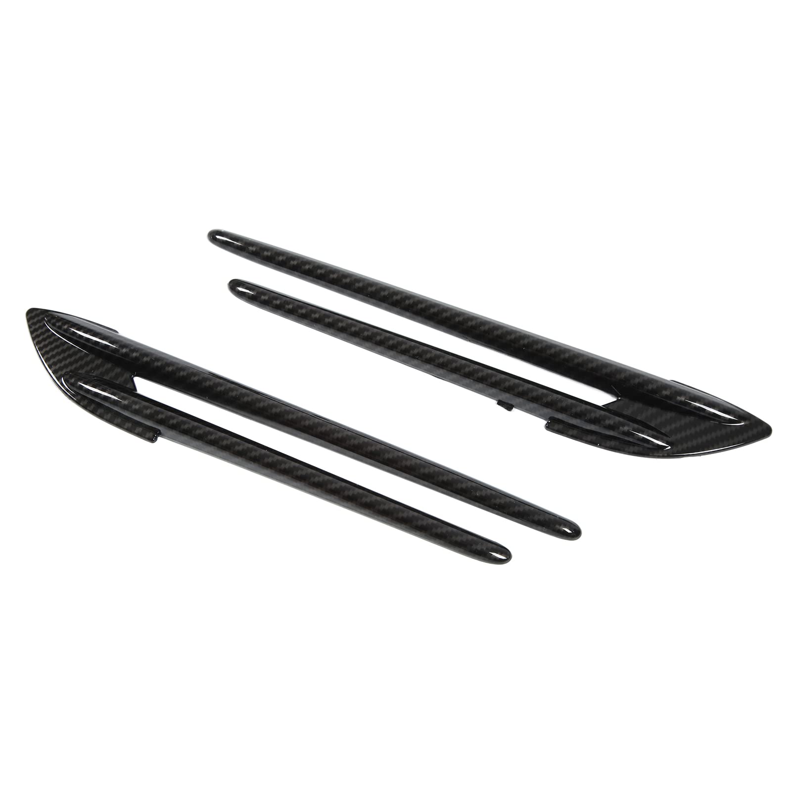 **2PCS ABS Carbon Fiber Car Side Vent Trim Cover for Subaru BRZ 2017-2020 - Durable Replacement Accessory for Enhanced Style & Protection - Perfect for Car Customization & Exterior Upgrades**