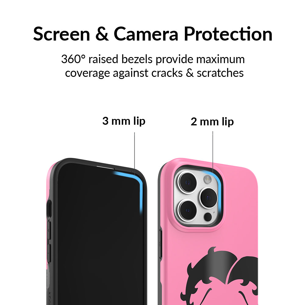 Betty Boop Be Mine iPhone Case - Cute Cartoon Character Phone Cover for iPhone 13/12/11/X/8/7 - Perfect Gift for Valentine's Day, Birthday & Everyday Use