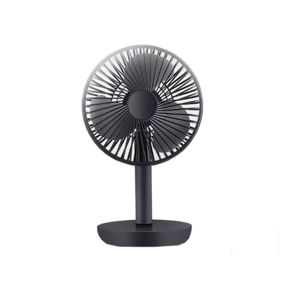HANSHAN USB Table Fan - 4 Speed Adjustable, Handheld & Oscillating, Ultra Quiet for Home, Office, and Travel | Portable Cooling Solution for Desk, Bedside & Outdoor Use
