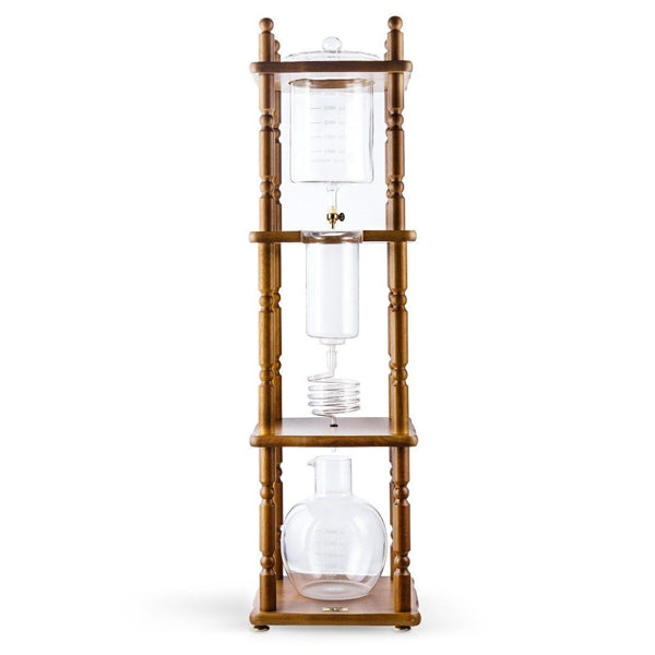 Premium Yama Cold Drip Coffee Maker - 25 Cup Glass Tower Brewer for Iced Coffee & Cold Brew - Perfect for Home, Office & Cafe Use