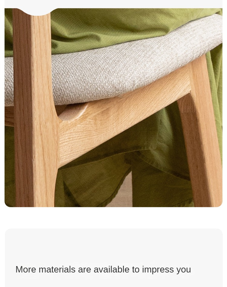 4-Piece Solid Wood Dining Chair Set - Oak, Ash & Black Walnut - Perfect for Kitchen, Dining Room & Farmhouse Decor