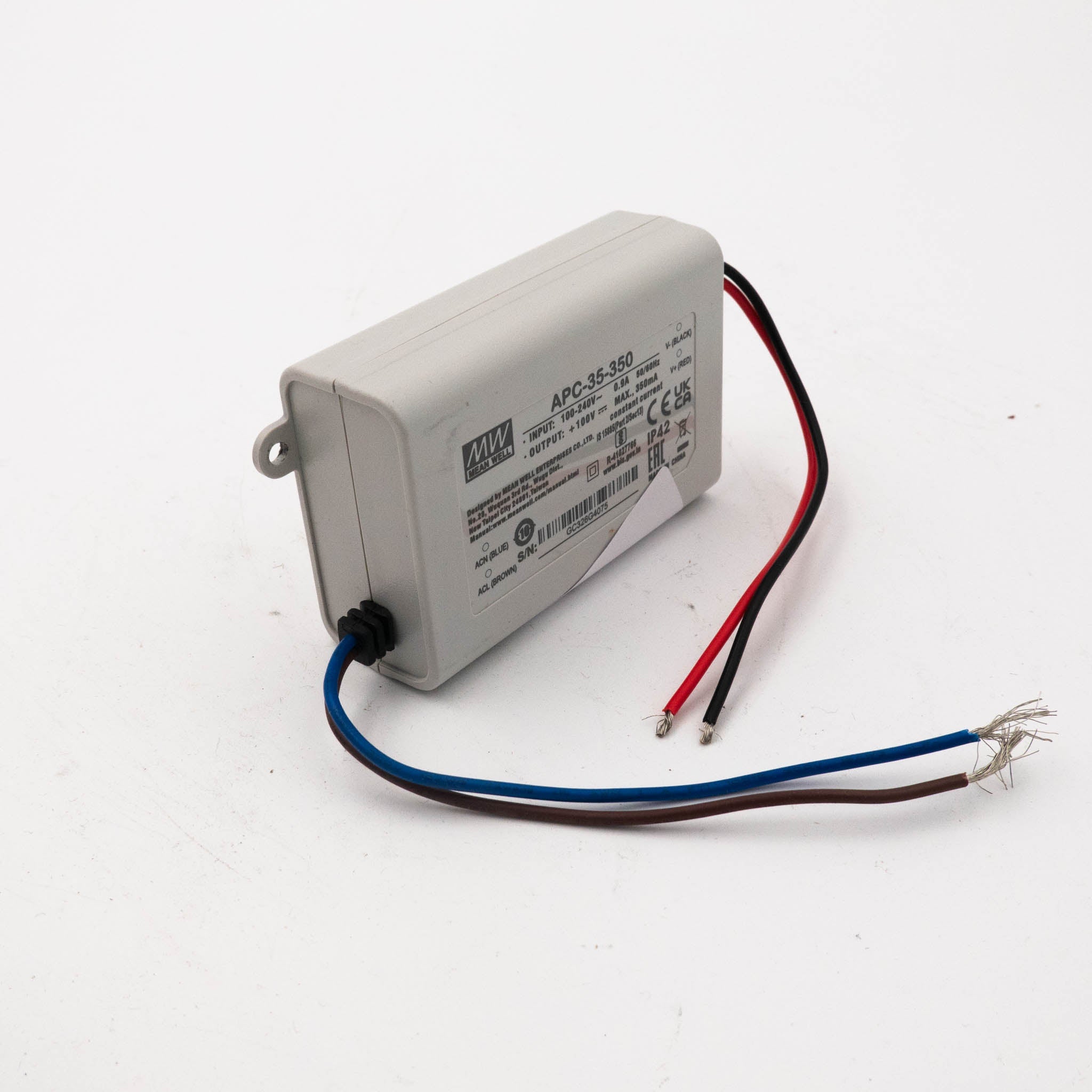 Mean Well APC-35 350W 35W 350mA Power Supply - Open Box - Perfect for LED Lighting, CCTV Systems & Industrial Equipment