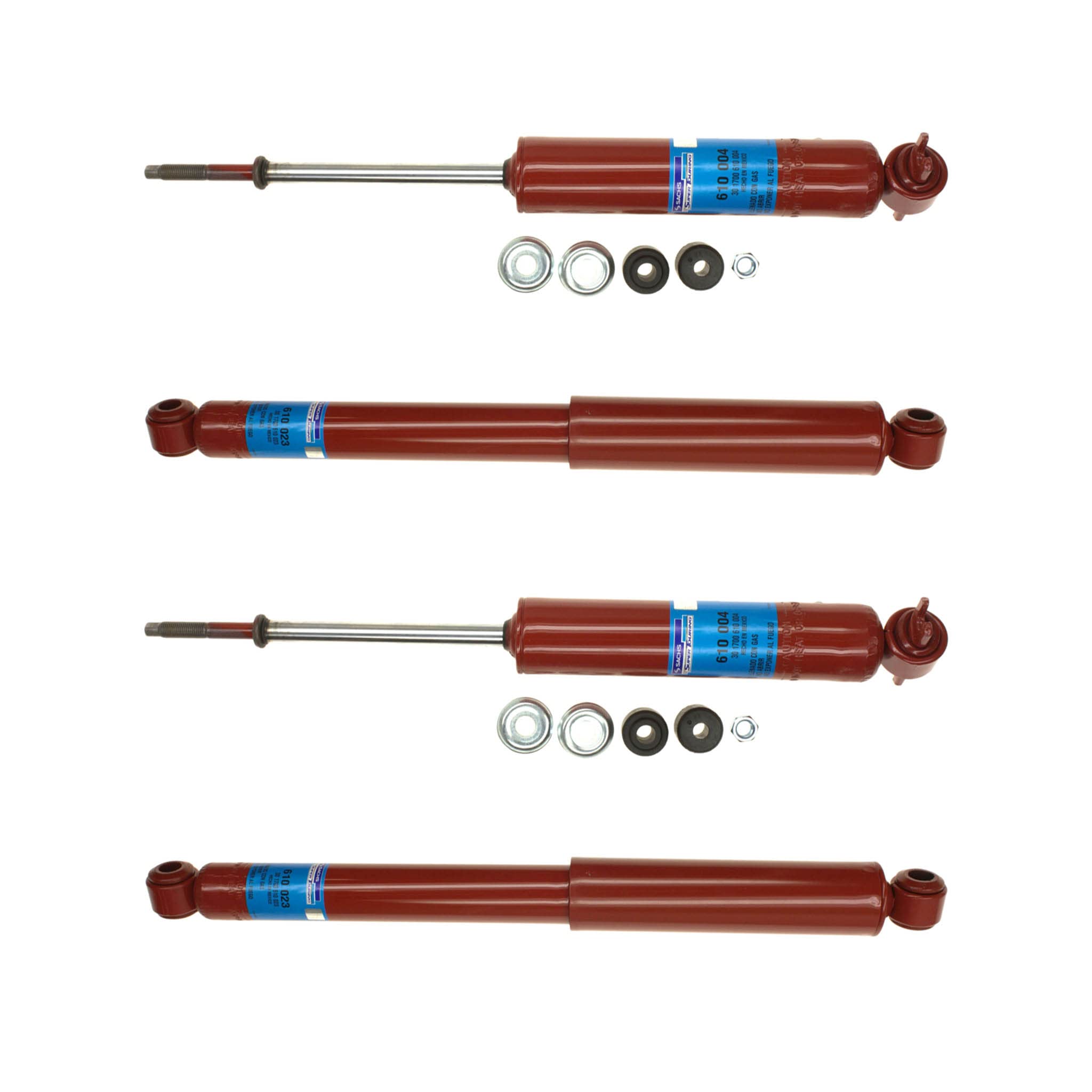 Sachs Front & Rear Shock Absorbers for Toyota Hi-Lux Pickup 1970-1984 - Replacement Part 77-659606Q | BuyAutoParts | Off-Road & Daily Driving Upgrade