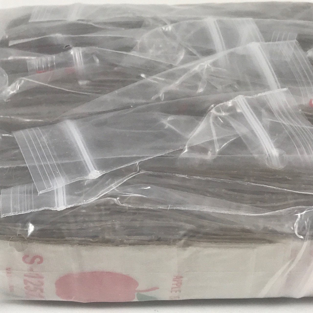 125125-S Original Mini Ziplock 2.5mil Plastic Bags 1.25