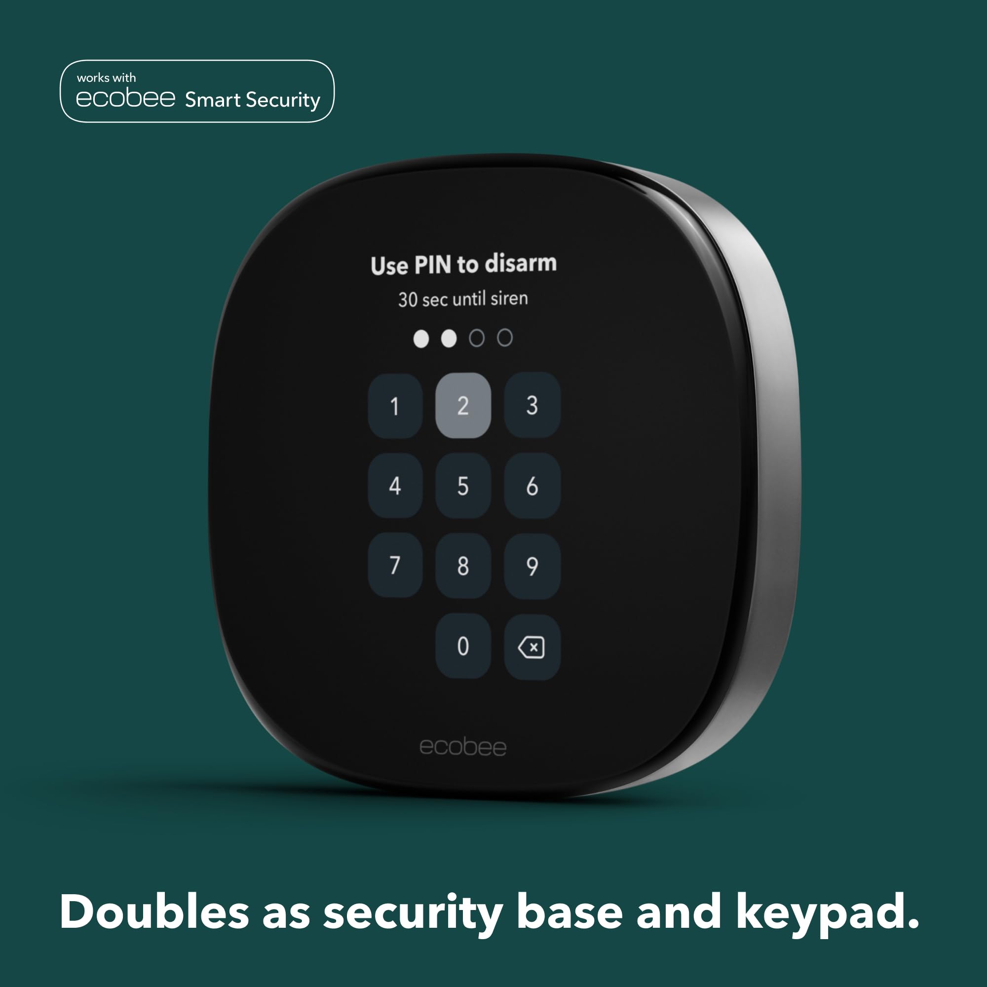 ecobee Smart Home Security Bundle - Smart Thermostat Premium, Wired Doorbell Camera & Smart Sensors for Doors/Windows | Energy Savings & Home Protection | Perfect for Smart Home Automation & Family Safety