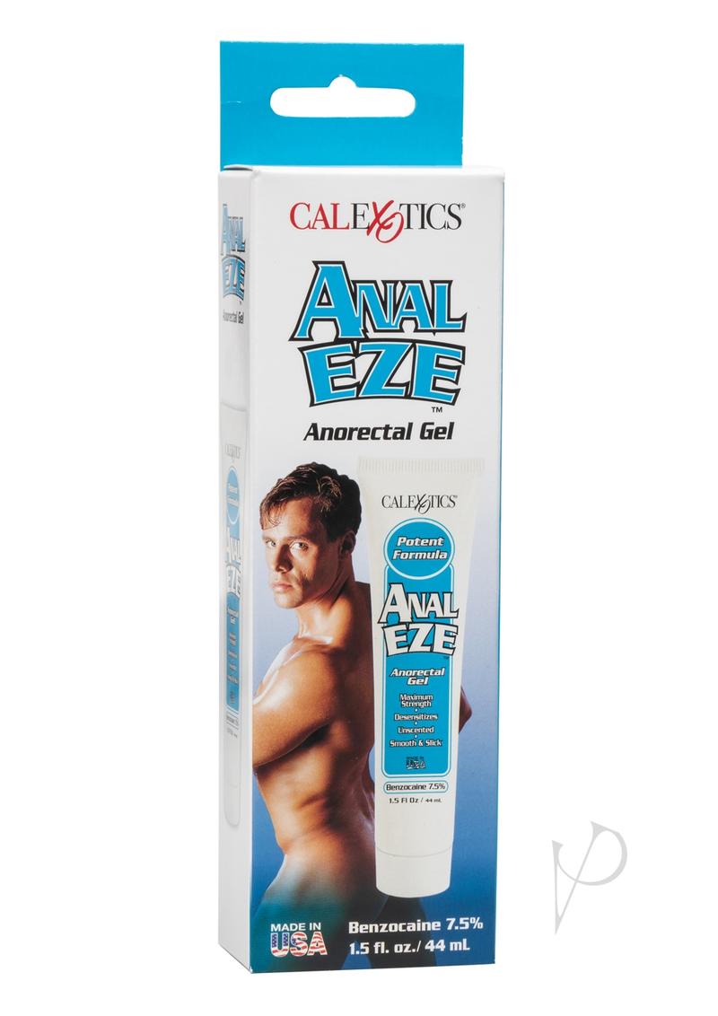 Anal Eze Anorectal Gel for Hemorrhoid & Discomfort Relief - 1.5oz Medicated Cooling Gel - Fast Pain Relief for Piles, Itching & Swelling - Perfect for Postpartum Recovery & Daily Comfort