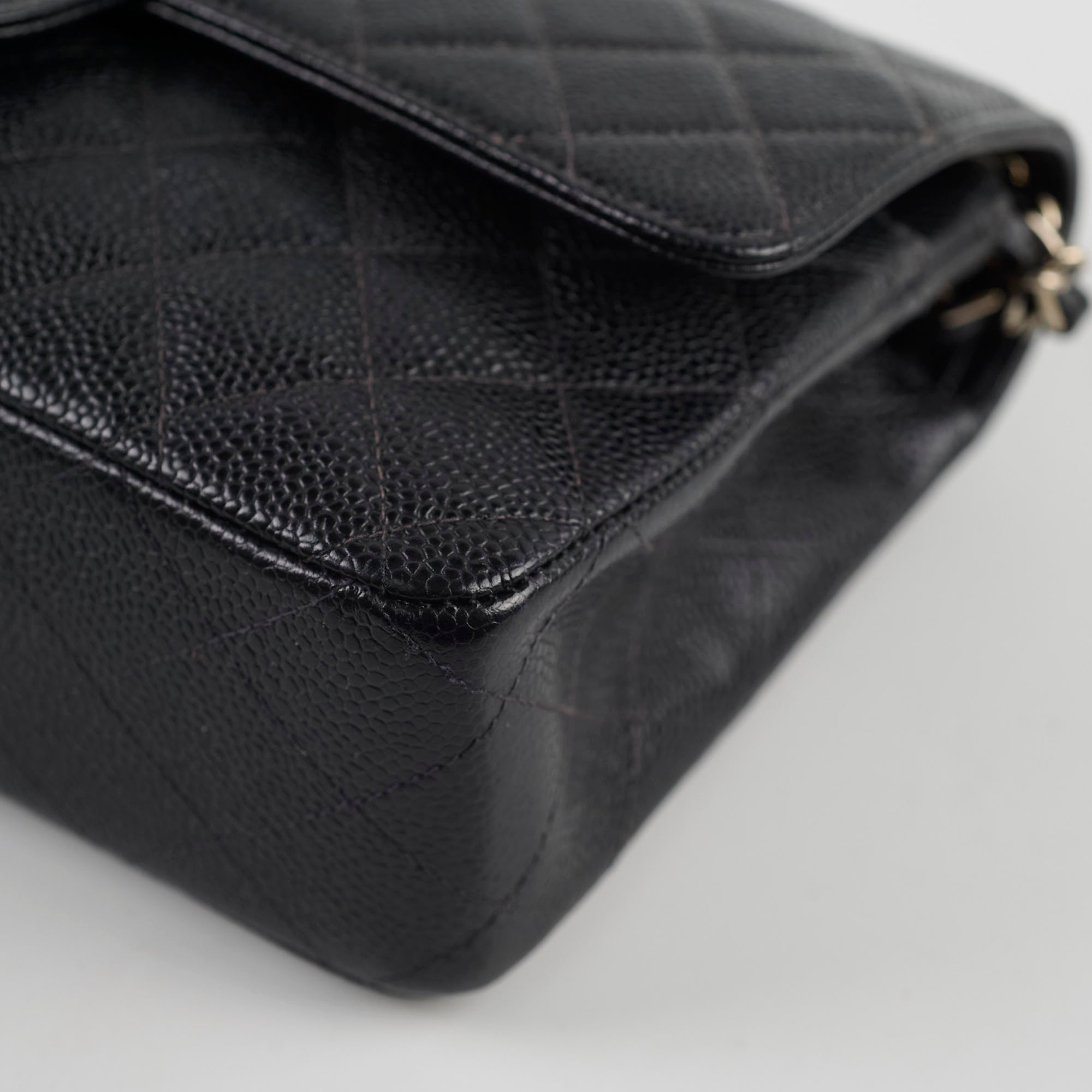 Chanel Caviar Easy Flap Bag White Series 20 - Luxury Designer Handbag for Women, Perfect for Parties, Weddings & Everyday Use