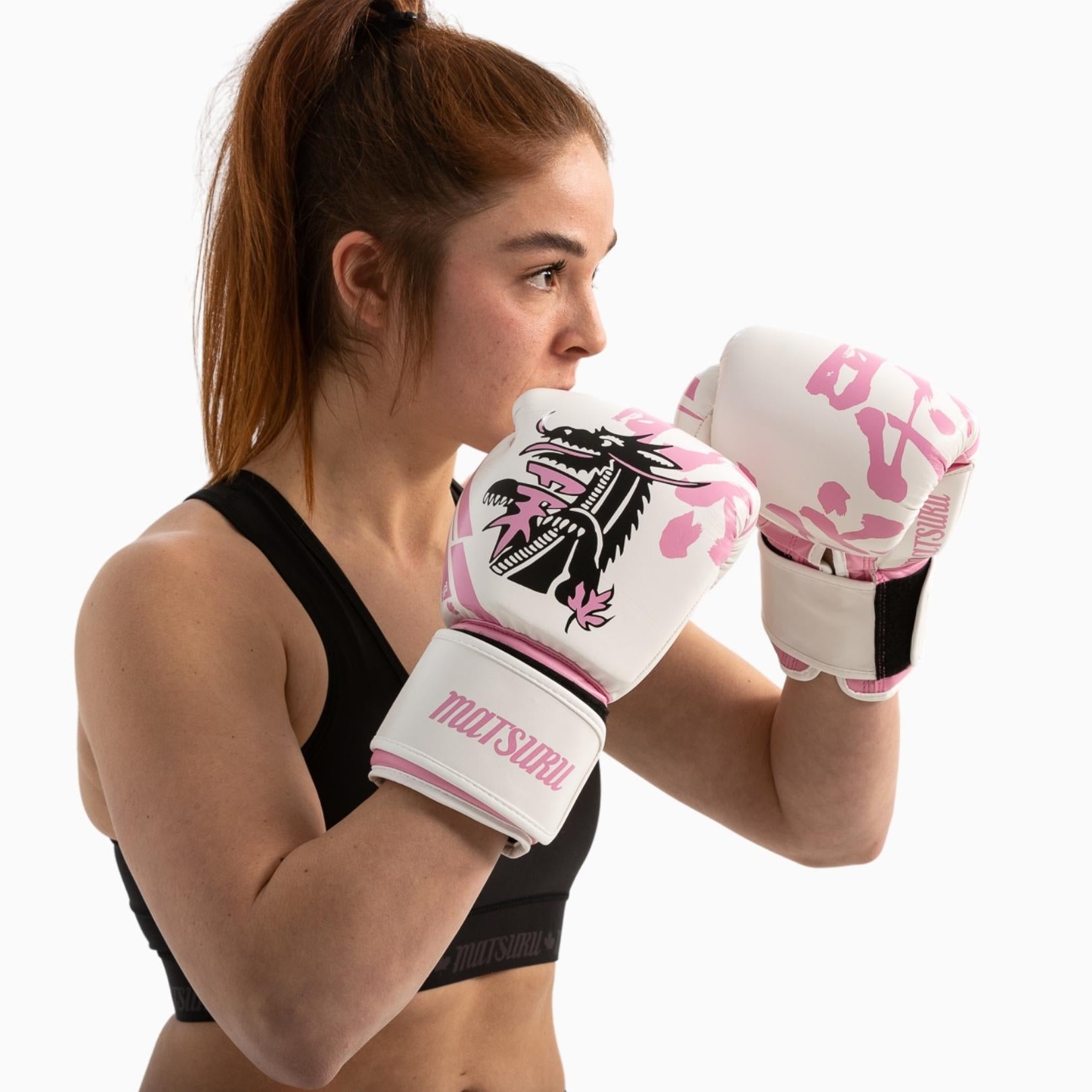 Matsuru Professional Boxing Gloves for Men & Women - Premium Training, Sparring, and Heavy Bag Workouts - Ideal for MMA, Kickboxing, and Fitness Training