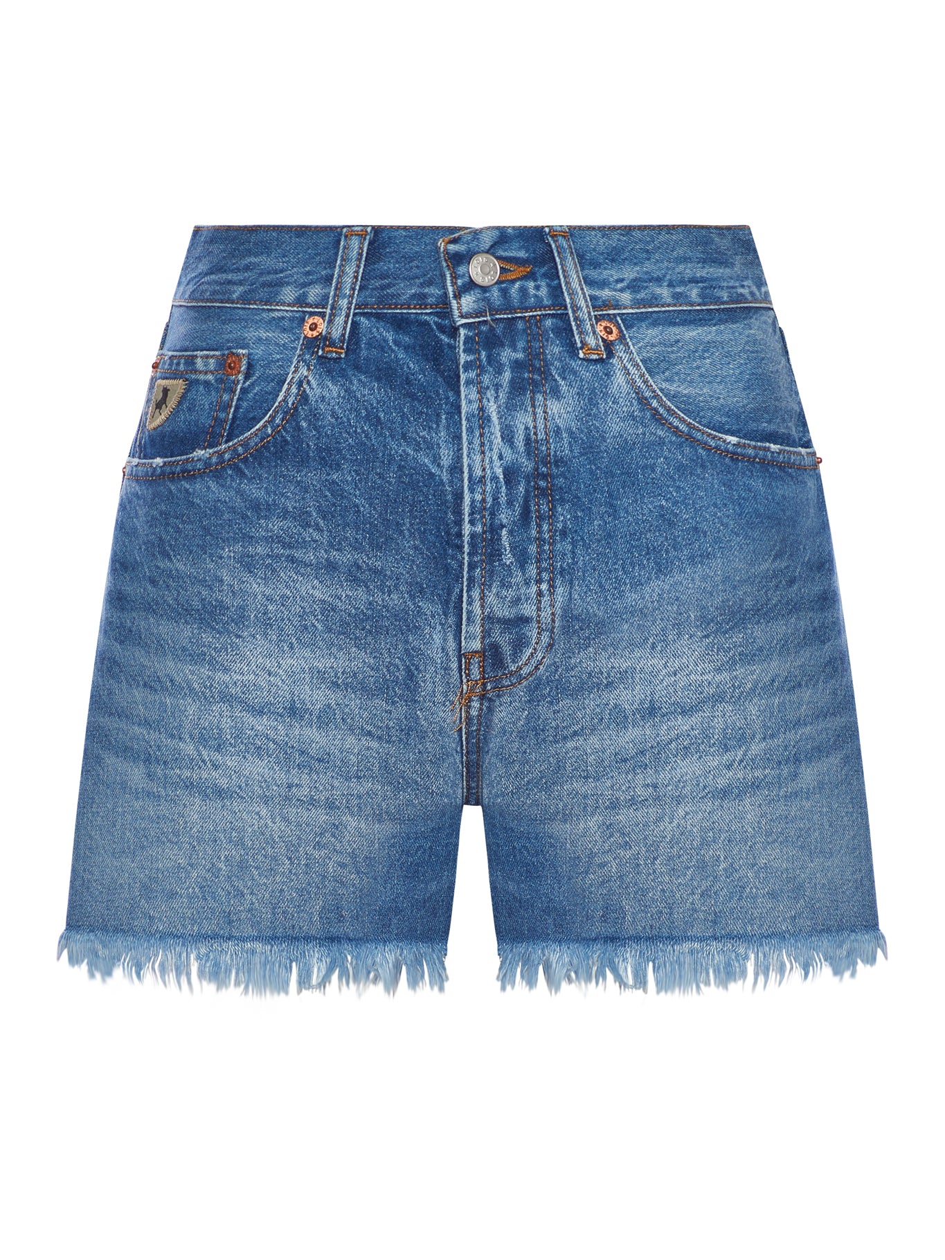 Stylish Women's Denim Shorts with Fringed Hem - High Waisted Distressed Jean Shorts for Summer | Perfect for Beach, Music Festivals & Casual Outings