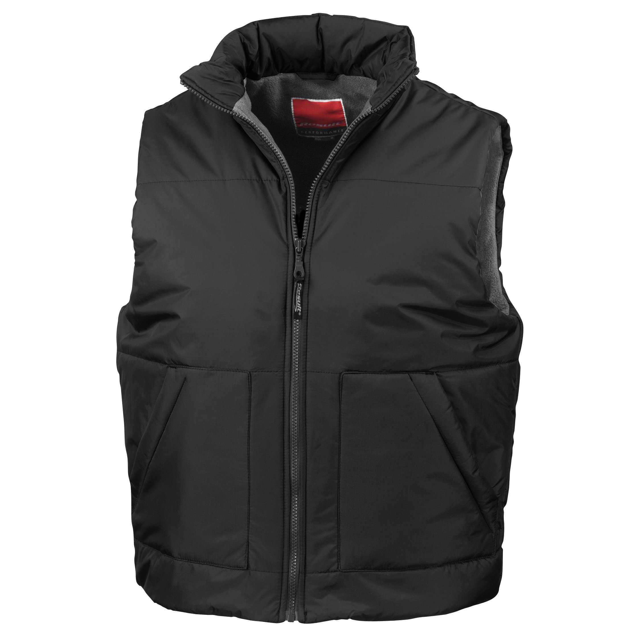 Women's Fleece Lined Body Warmer Vest - Waterproof Windproof Thermal Padded Jacket for Outdoor Hiking, Camping & Winter Sports