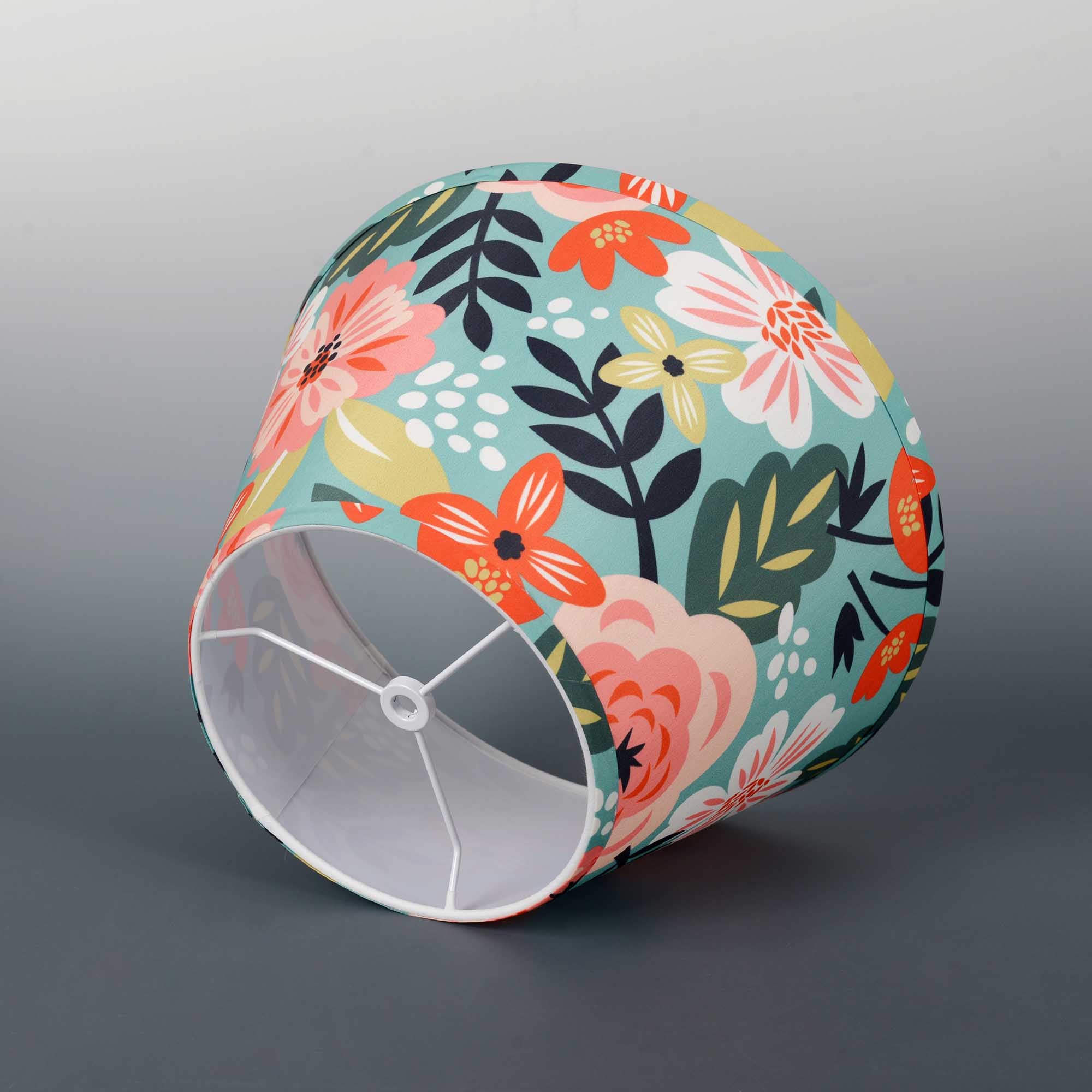 Empire Style Round Lamp Shade Set of 2 - 7x13x7.8 Inches - Carro Home Collection Limited Edition - Perfect for Living Room, Bedroom & Dining Room Lighting Decor