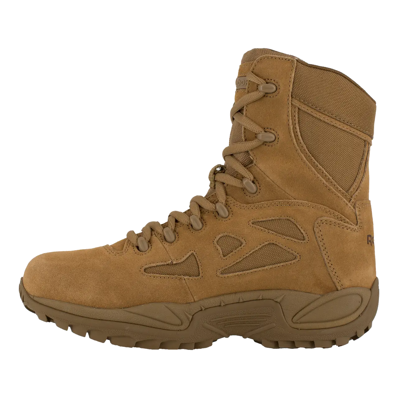 Rapid Response RB Soft Toe Military Boots - Coyote Brown Tactical Footwear for Outdoor Hiking, Work & Combat Training