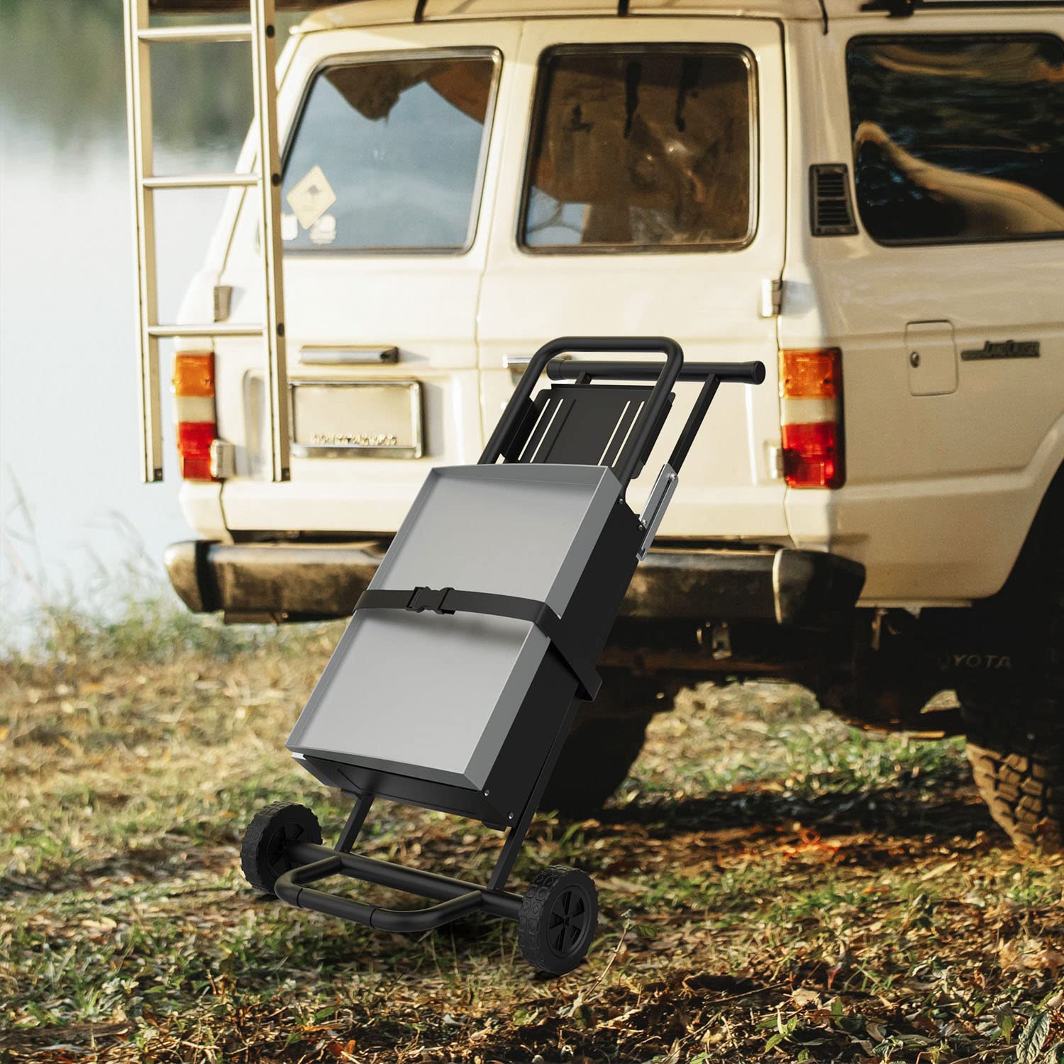 Portable Folding Grill Cart Stand for Blackstone 17