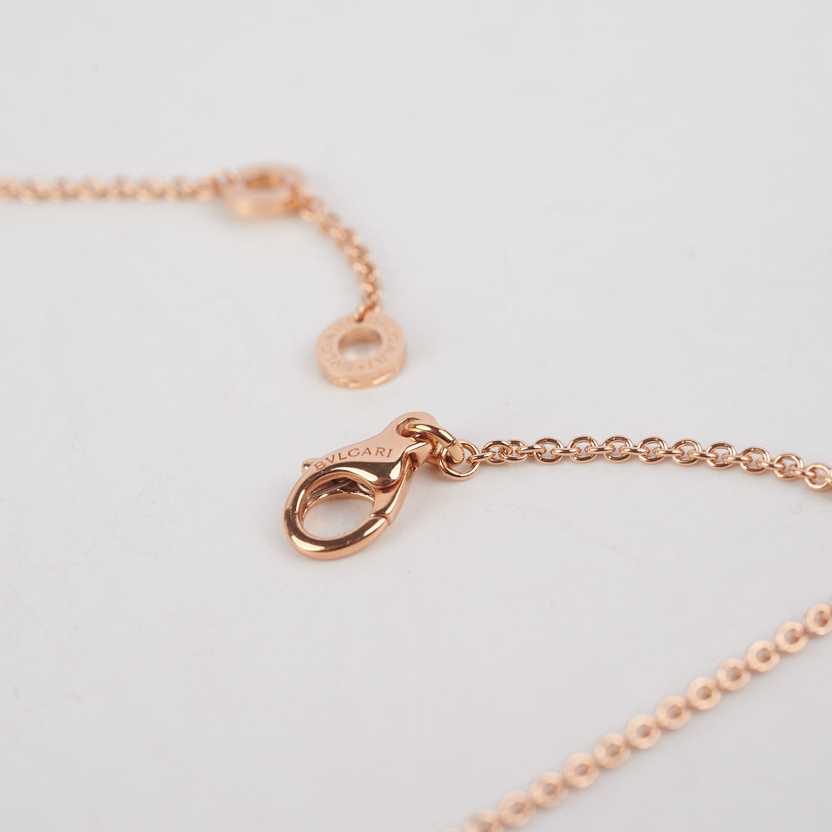 Bvlgari Diamond Necklace 18k Rose Gold - Luxury Jewelry for Women, Elegant Gift for Anniversary, Wedding & Special Occasions
