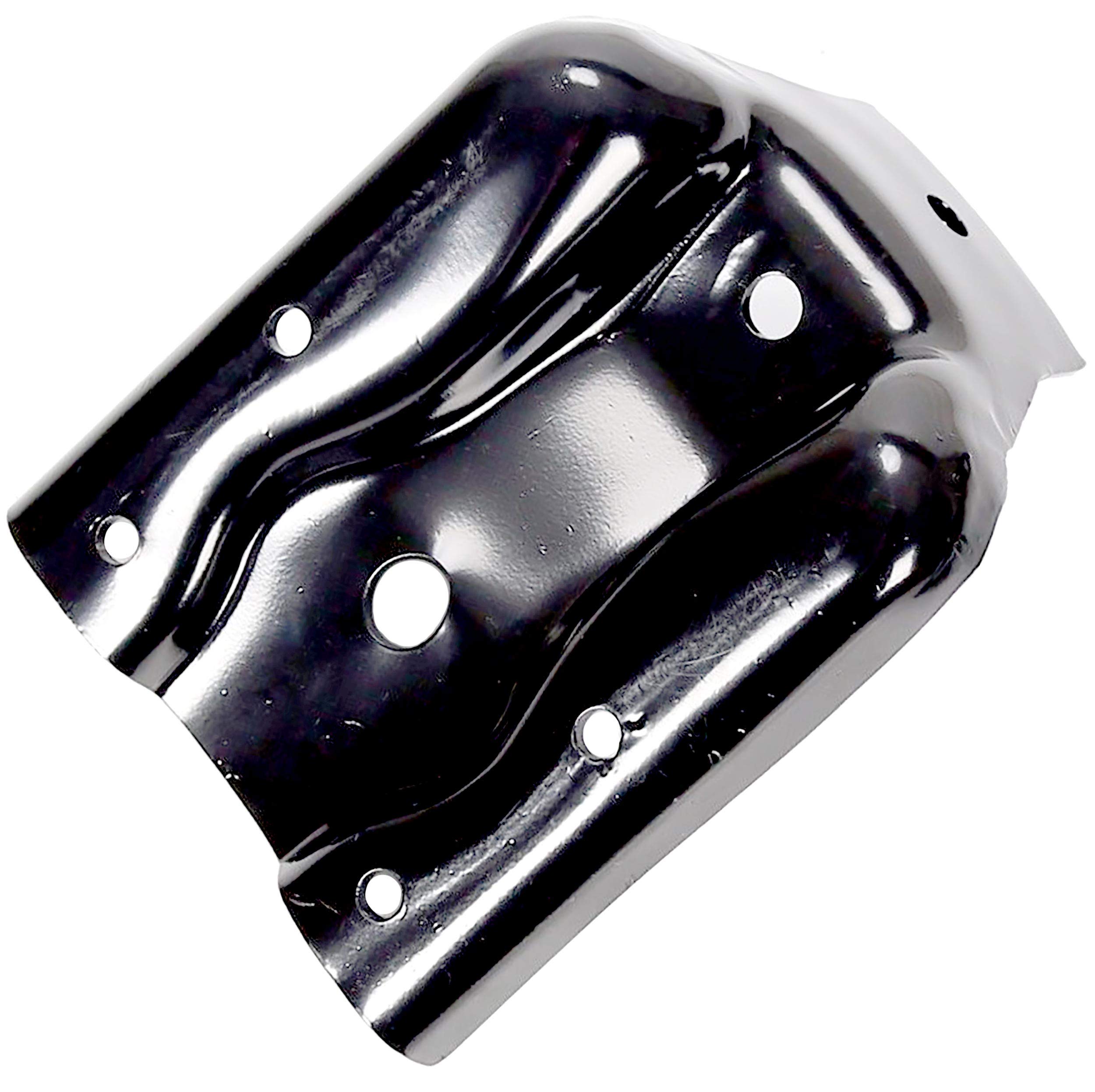 APDTY 833143 Rear Leaf Spring Steel Bracket with Bolts for Chevy Silverado & GMC Sierra 1500 - Heavy Duty Suspension Replacement Part for Off-Roading, Towing & Hauling
