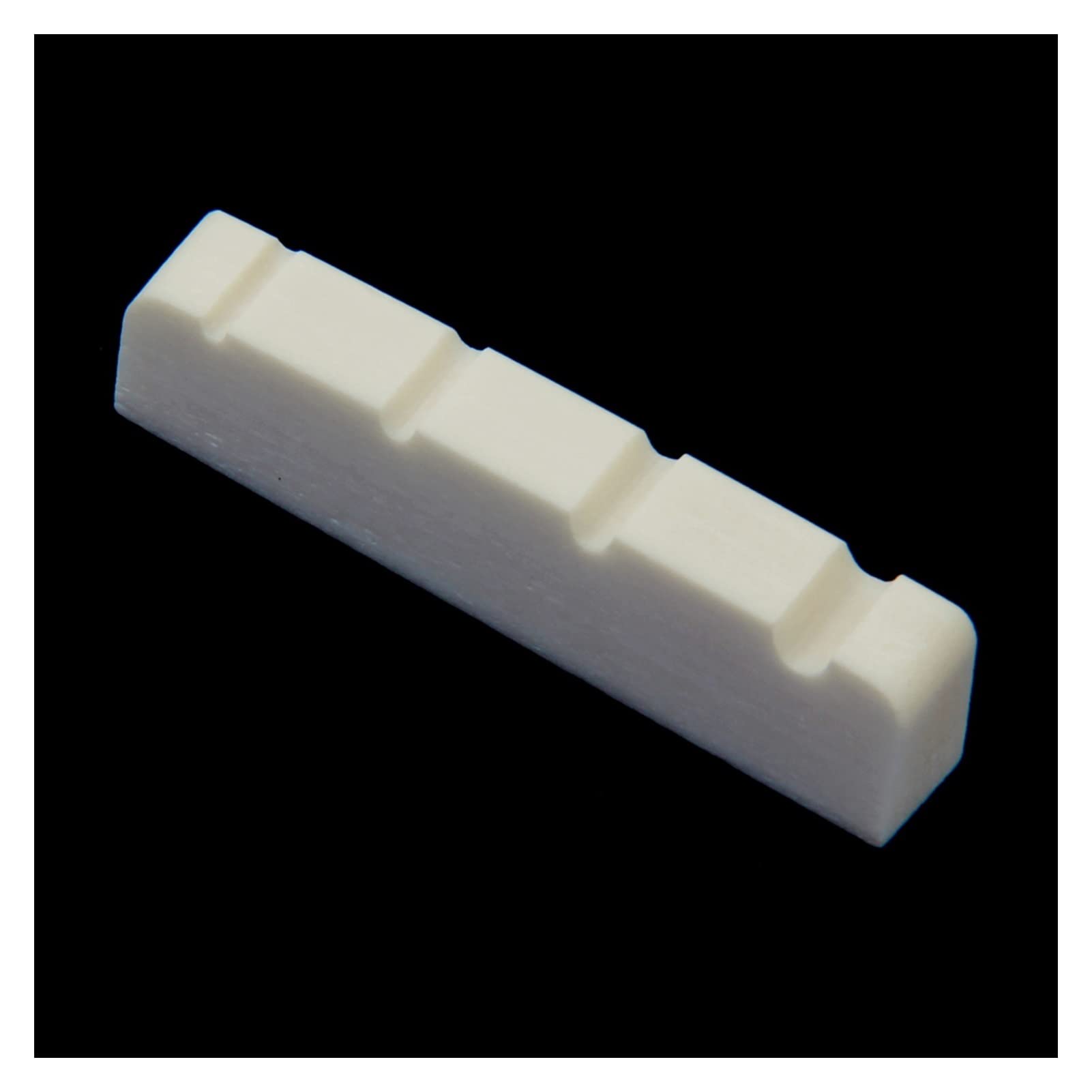 4-String Electric Bass Guitar Bone Nut Slotted Bridge Nut - Replacement Guitar Bridge Part for Enhanced Tone & Sustain | Perfect for DIY Guitar Repair & Upgrades