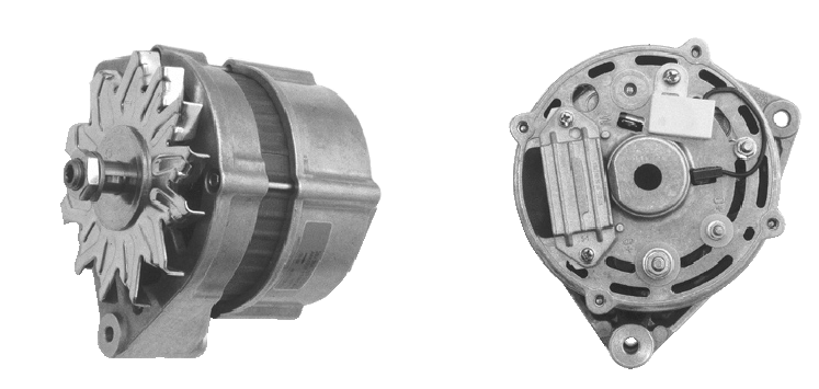 MAHLE Letrika (Iskra) Alternator AAK4320 11.203.331 - 14V DC 95Amp High Output Car Alternator for Automotive & Marine Applications
