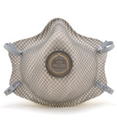 Moldex 2310N99 Premium Particulate Respirator with Exhalation Valve - Dust Mask for Construction, Woodworking & DIY Projects - Comfortable Safety Mask for Home Improvement and Industrial Use