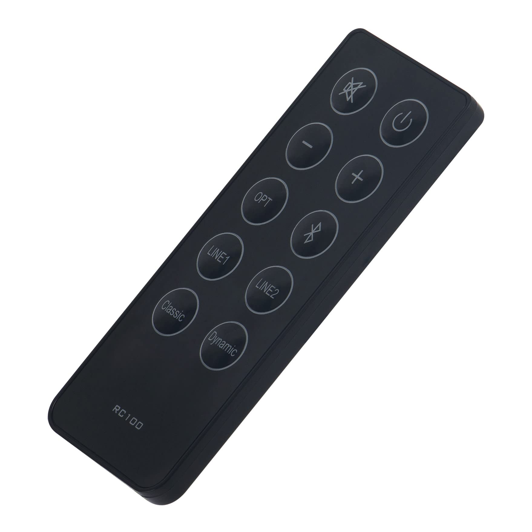 PERFASCIN RC100 Replacement Remote Control Compatible with Edifier RC-100 & R2000DB Bookshelf Multimedia Speakers - Perfect for Home Audio, Gaming, and Entertainment Systems