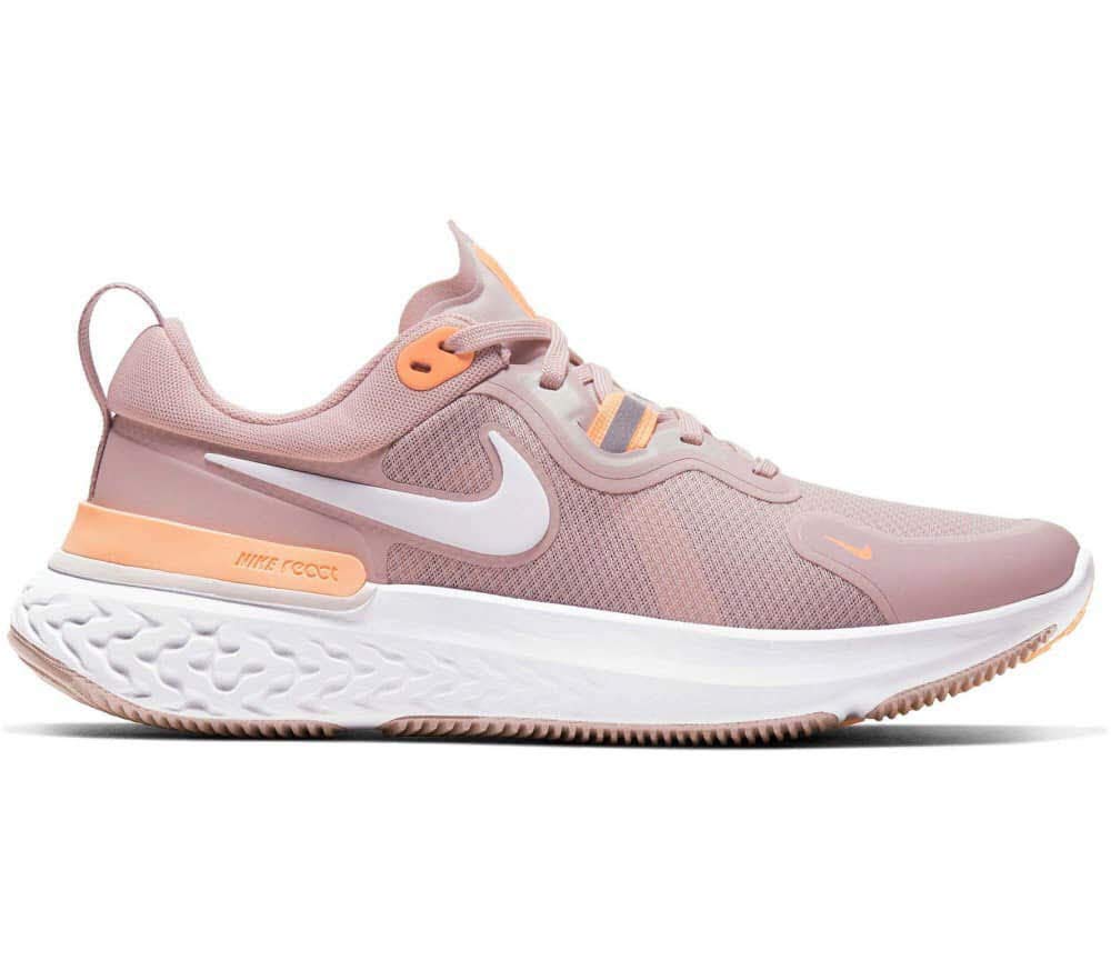 Nike Women's Running Shoes - Champagne White/Orange Pulse/Barely Rose - Size 7 | Lightweight Cushioned Sneakers for Jogging, Gym Workouts & Everyday Wear
