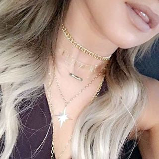 14K Gold Mini Bar Necklace - Dainty & Elegant Layering Jewelry for Women - Perfect for Everyday Wear, Gifts & Special Occasions