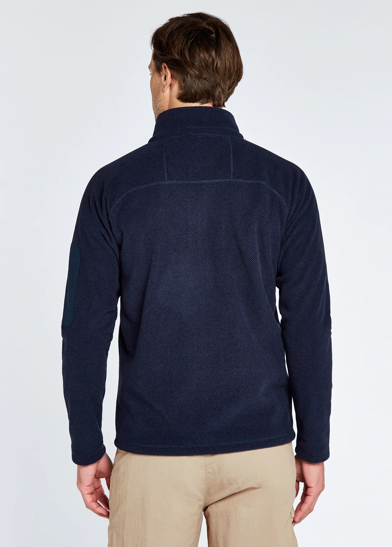 DUBARRY Monaco Unisex 1/4 Zip Fleece Sweater - Navy Blue Pullover for Men & Women | Cozy Winter Wear for Outdoor Activities, Casual Office & Weekend Relaxation