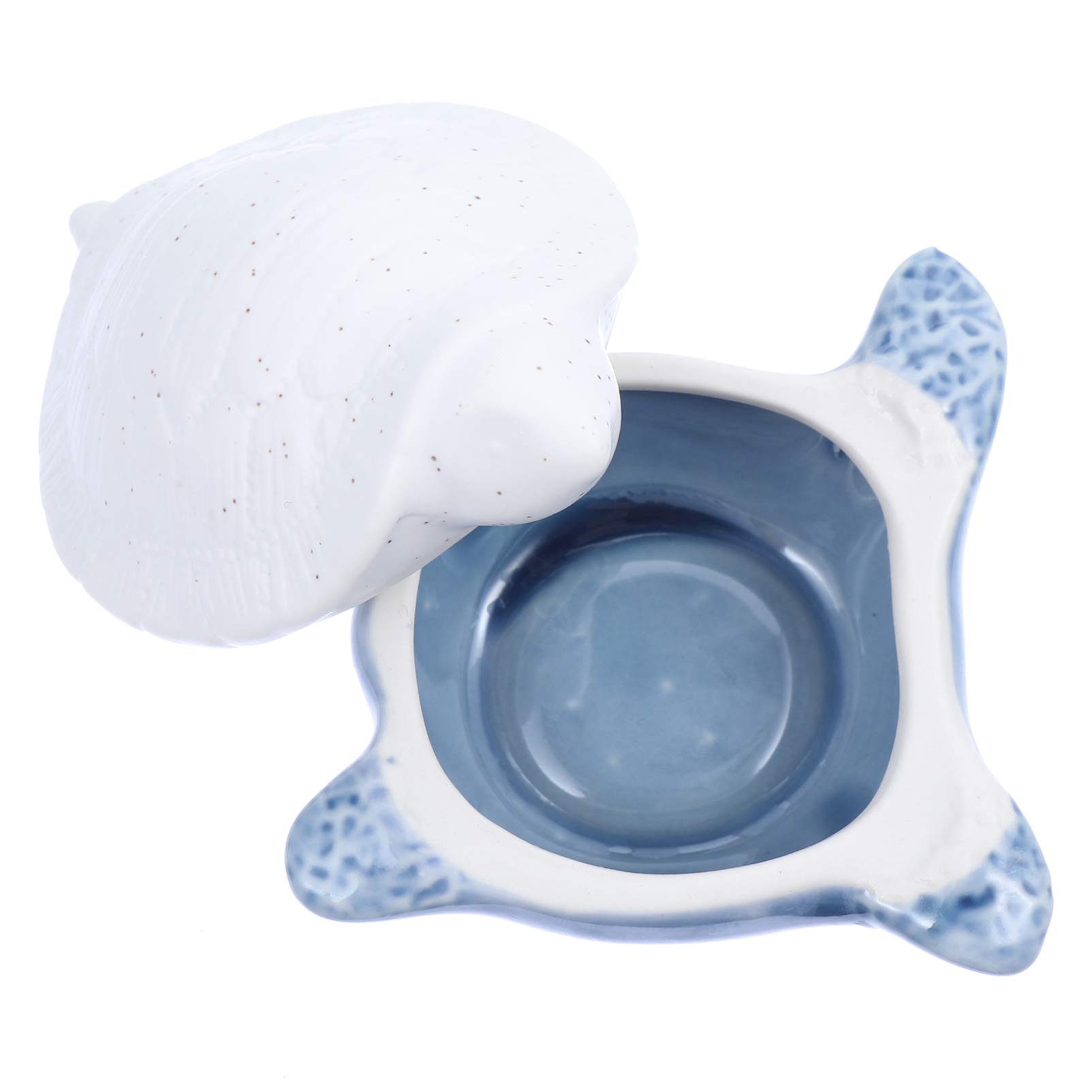 Hemoton Ceramic Trinket Dish - Jewelry Organizer & Candy Tray for Home Decor