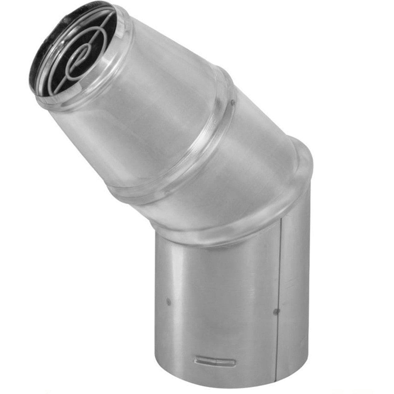 3 Pelletvent Pro Stainless Steel Horizontal Round Cap - Durable Vent Pipe Cover for Wood Pellet Stoves & Boilers - Outdoor & Indoor Use for Home Heating Systems