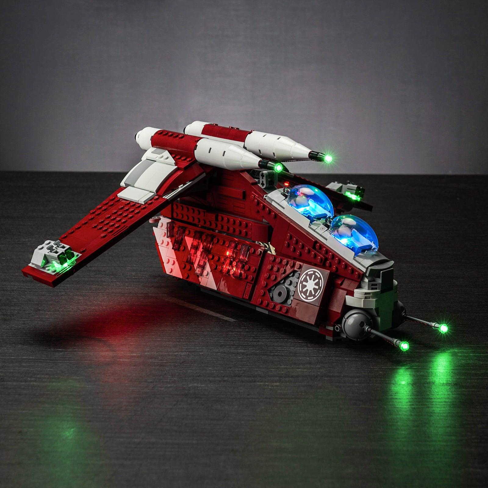 Best Light Kit for LEGO Star Wars New Coruscant Guard Gunship 75354 - DIY Lighting Set for LEGO Models - Perfect for Display & Nighttime Play