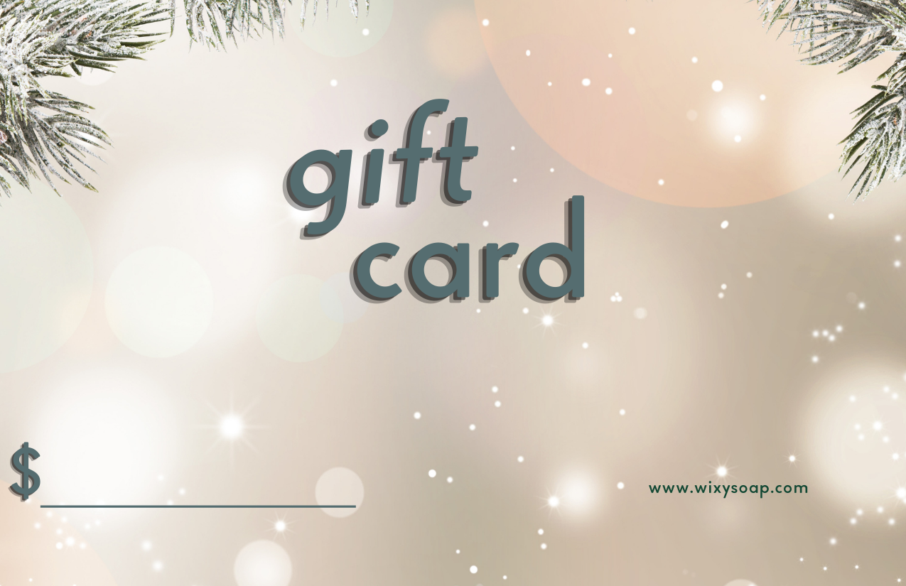 Wixy Soap Class Gift Card - Perfect Gift for DIY Soap Making Enthusiasts | Great for Birthdays, Holidays & Craft Lovers