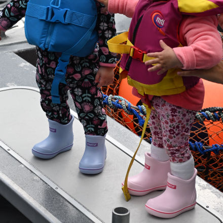 TUFS Little Kids Ankle Deck Boots - Waterproof & Comfortable Toddler Boots for Boys & Girls - Perfect for Outdoor Play, Hiking, and Rainy Day Adventures