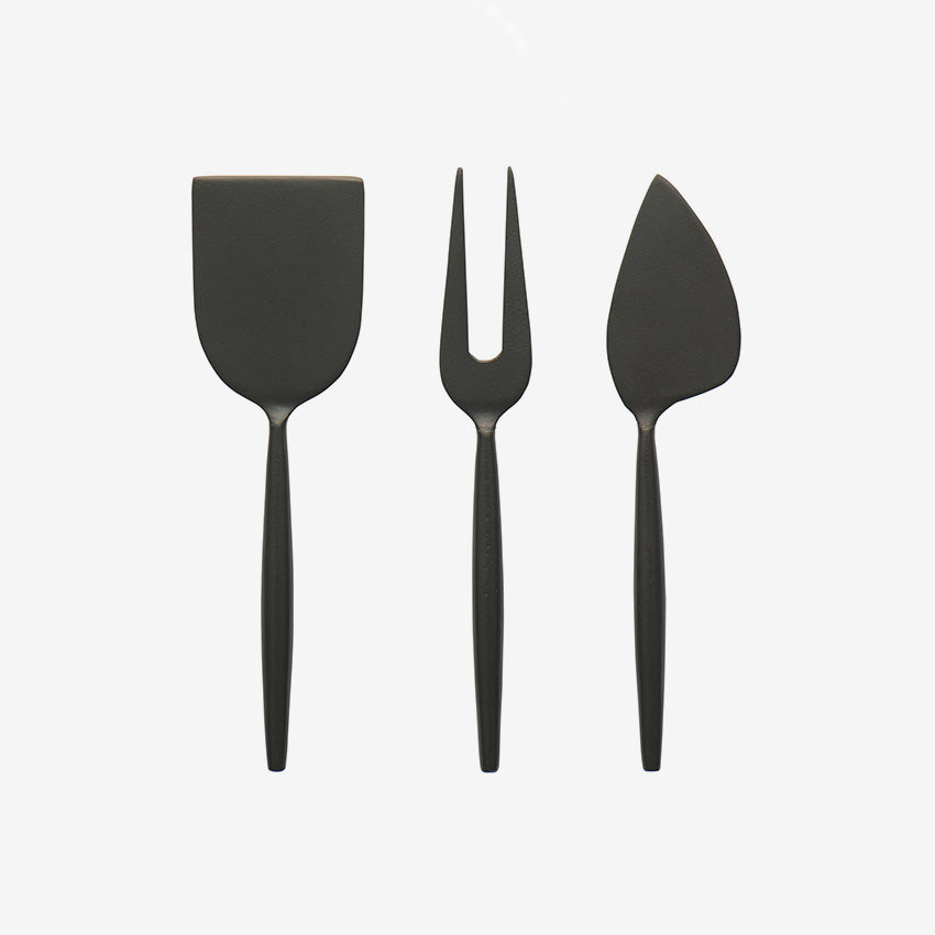 Artisan 85 | Gotham 3-Piece Cheese Board Set with Knives - Perfect for Wine Tasting, Charcuterie Platters & Entertaining Guests