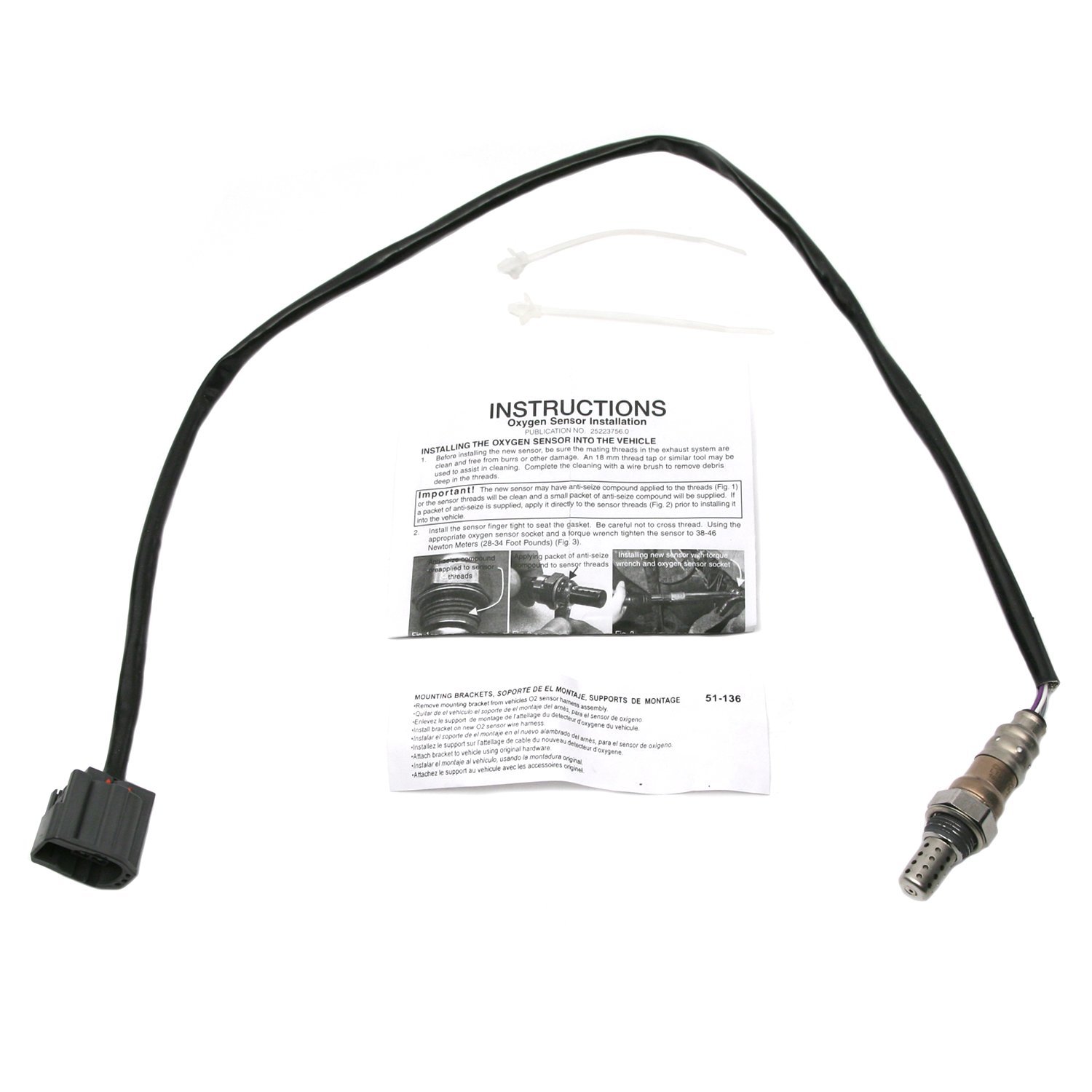 Delphi ES20371-11B1 Oxygen Sensor - Universal Fit for Cars & Trucks - Improves Fuel Efficiency & Engine Performance - Perfect for Highway Driving & Off-Road Adventures