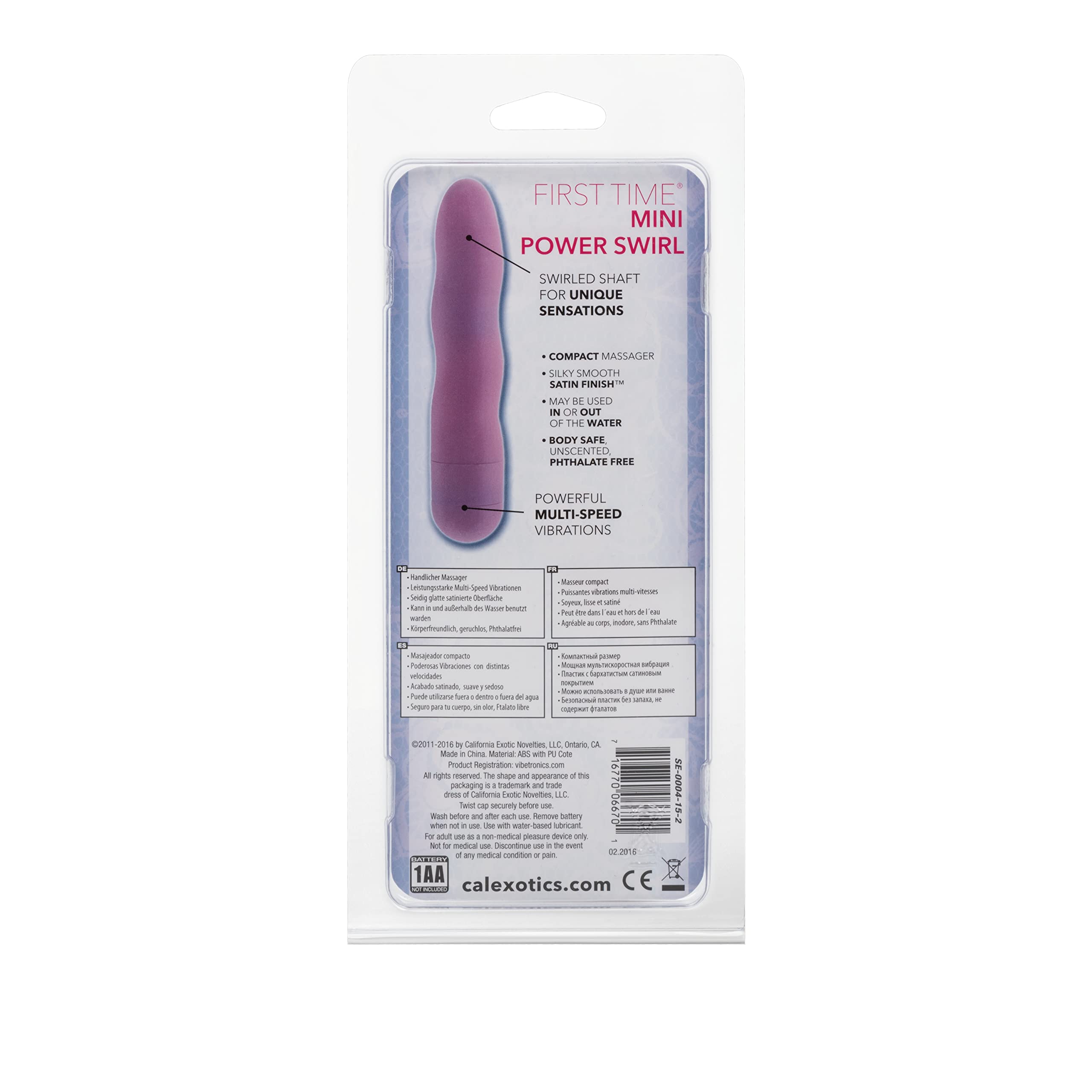Mini Bullet Vibrator for Women - Pink Adult Sex Toy for Beginners & Travel