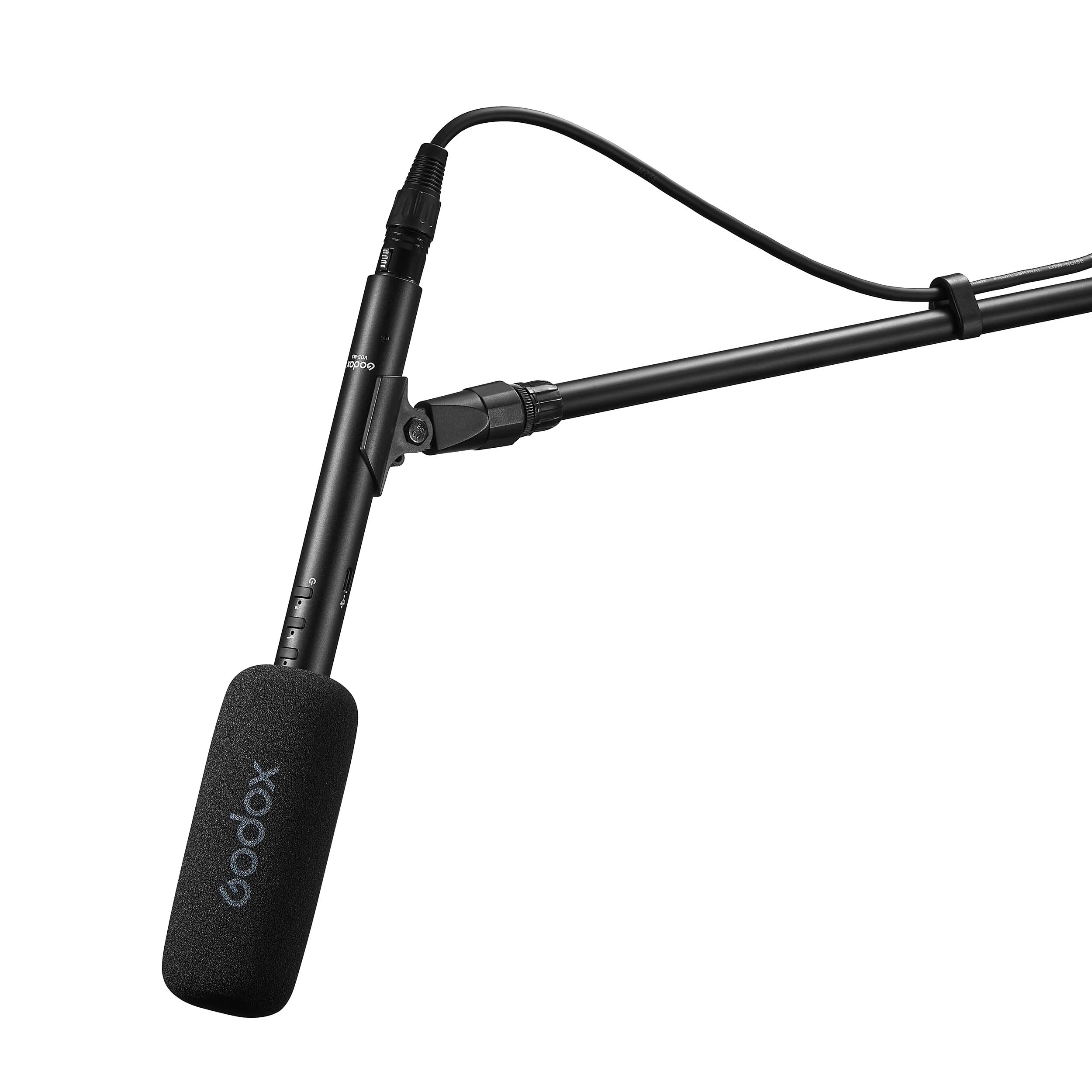 VDS M3 Supercardioid Condenser Shotgun Microphone - Professional Studio Recording, Film Making, Podcasting & Streaming - Perfect for YouTube, Vlogging & Field Interviews