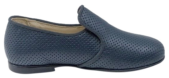 Naturino Alghero Vit.Forato Slip-On Shoes for Kids - Navy Blue | Comfortable School & Casual Wear for Boys and Girls