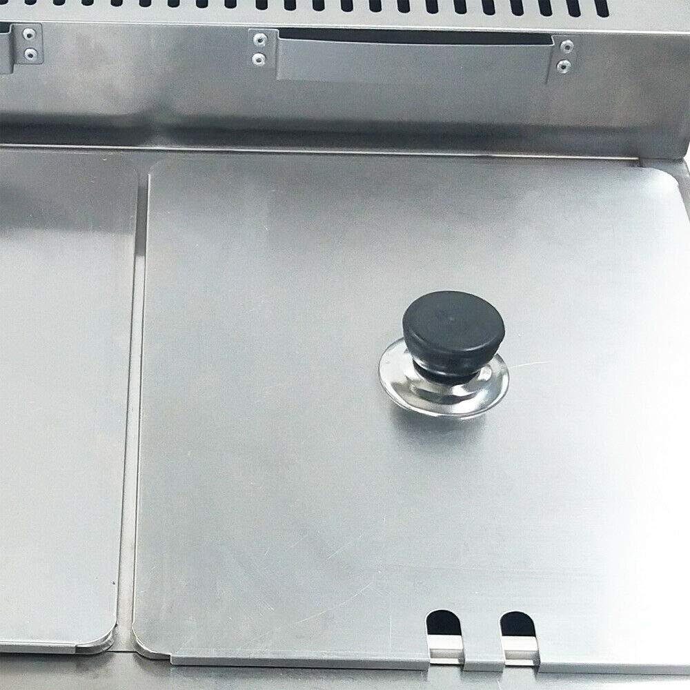 Commercial Food Warmer - 2 Pans 6L Gas & Electric Countertop Food Warmer | Stainless Steel Buffet Bain Marie for Kitchen, Catering & Restaurants | Perfect for Buffets, Food Service & Keeping Meals Warm